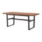 Alaterre Furniture Walden 72" Dining Table with Solid Cedar Top ACWN0175B - alternate 1